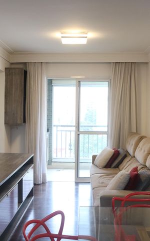 Apartamento para alugar com 82m², 2 quartos e 2 vagasSala