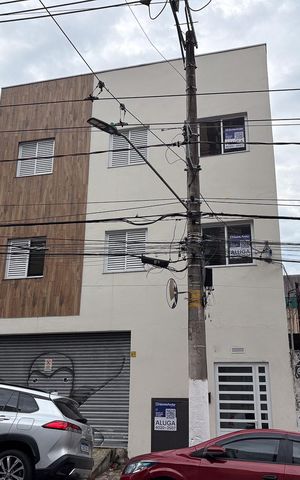 Apartamento para alugar com 48m², 2 quartos e sem vaga Apartamento para alugar com 48m², 2 quartos e sem vagaFachada