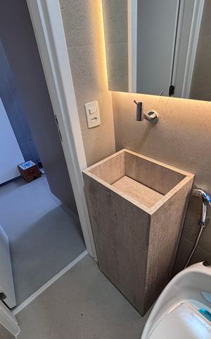 Apartamento para alugar com 82m², 3 quartos e 1 vagaBanheiro de serviço