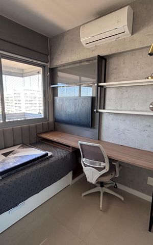 Apartamento para alugar com 82m², 3 quartos e 1 vagaQuarto 2