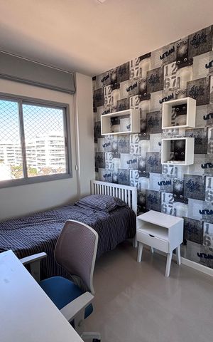 Apartamento para alugar com 82m², 3 quartos e 1 vagaQuarto 1