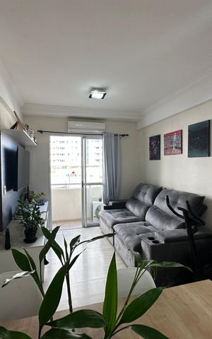 Apartamento à venda com 57m², 2 quartos e 1 vagaSala