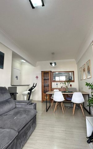 Apartamento à venda com 57m², 2 quartos e 1 vagaSala