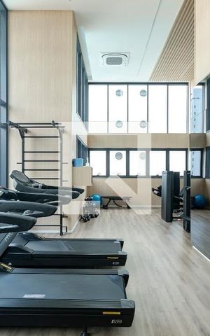Studio à venda com 25m², 1 quarto e sem vaga Studio à venda com 25m², 1 quarto e sem vagaÁrea comum - Academia