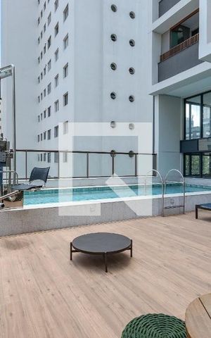 Studio à venda com 25m², 1 quarto e sem vaga Studio à venda com 25m², 1 quarto e sem vagaÁrea comum - Piscina