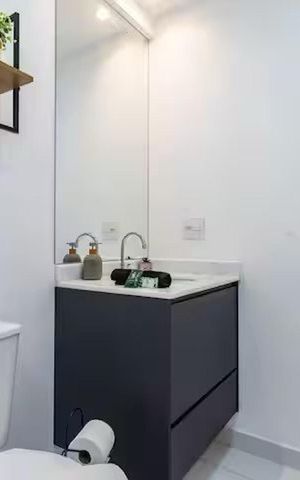 Apartamento para alugar com 25m², 1 quarto e sem vaga Apartamento para alugar com 25m², 1 quarto e sem vagaBanheiro