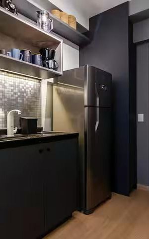 Apartamento para alugar com 25m², 1 quarto e sem vaga Apartamento para alugar com 25m², 1 quarto e sem vagaCozinha
