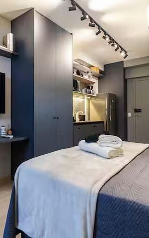Apartamento para alugar com 25m², 1 quarto e sem vaga Apartamento para alugar com 25m², 1 quarto e sem vagaSala/Quarto