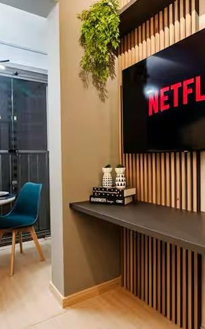 Apartamento para alugar com 25m², 1 quarto e sem vaga Apartamento para alugar com 25m², 1 quarto e sem vagaSala/Quarto