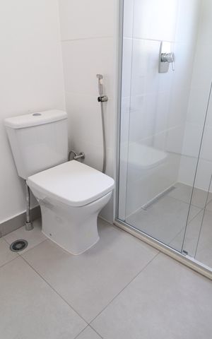 Apartamento para alugar com 96m², 3 quartos e 2 vagasBanheiro do Quarto 1 e 2