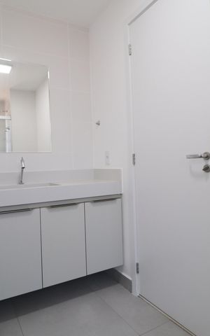 Apartamento para alugar com 96m², 3 quartos e 2 vagasBanheiro do Quarto 1 e 2