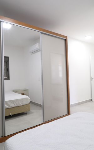Apartamento para alugar com 96m², 3 quartos e 2 vagasQuarto 3 - Suíte