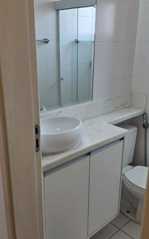 Apartamento à venda com 54m², 2 quartos e 1 vaga Apartamento à venda com 54m², 2 quartos e 1 vagaBanheiro