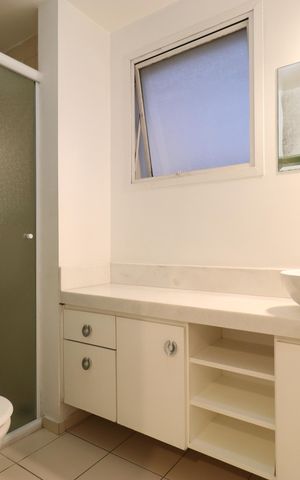 Apartamento para alugar com 92m², 2 quartos e 1 vagaBanheiro