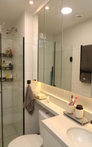 Apartamento para alugar com 24m², 1 quarto e sem vagaBanheiro