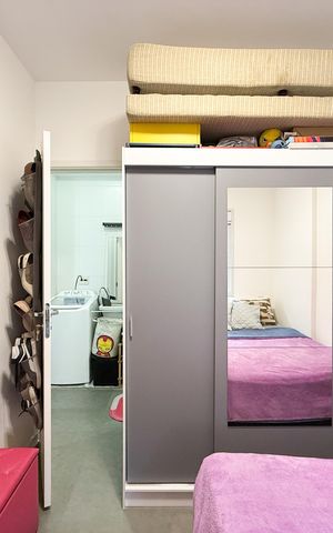 Apartamento à venda com 52m², 1 quarto e sem vagaQuarto