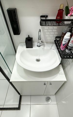 Apartamento à venda com 52m², 1 quarto e sem vagaBanheiro e Área de Serviço