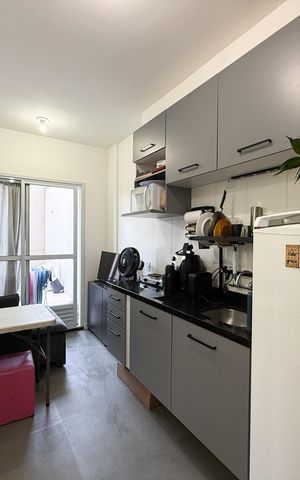 Apartamento à venda com 52m², 1 quarto e sem vagaSala/Cozinha