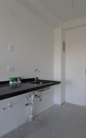 Studio à venda com 30m², 1 quarto e sem vagaCozinha
