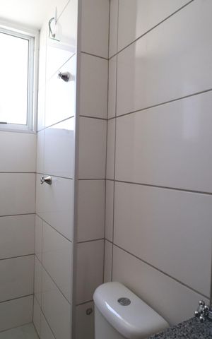 Apartamento para alugar com 45m², 2 quartos e 1 vagaBanheiro do Quarto 2