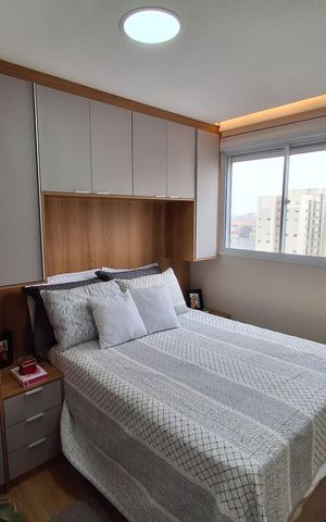 Apartamento à venda com 43m², 2 quartos e 1 vaga Apartamento à venda com 43m², 2 quartos e 1 vagaQuarto