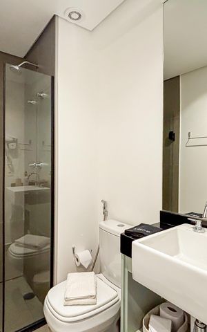 Studio para alugar com 18m², 1 quarto e sem vaga