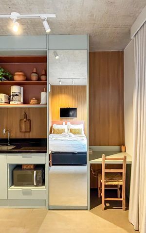 Studio para alugar com 18m², 1 quarto e sem vaga