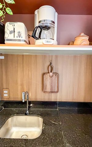 Studio para alugar com 18m², 1 quarto e sem vaga