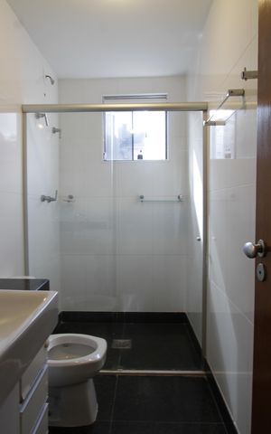 Apartamento à venda com 109m², 3 quartos e 3 vagasBanheiro da Suíte