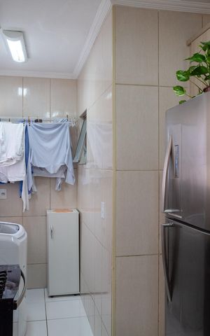 Apartamento para alugar com 60m², 2 quartos e 1 vagaCozinha e Área de Serviço