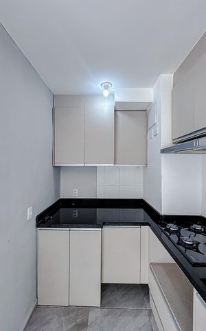 Apartamento para alugar com 36m², 2 quartos e sem vagaCozinha e Área de Serviço