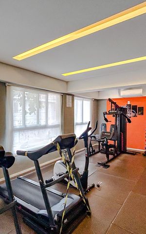 Apartamento para alugar com 36m², 2 quartos e sem vagaÁrea comum - Academia