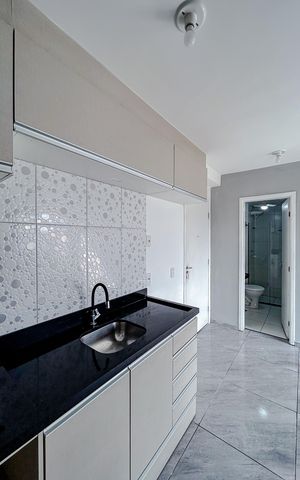 Apartamento para alugar com 36m², 2 quartos e sem vagaCozinha e Área de Serviço