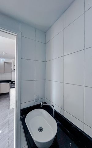Apartamento para alugar com 36m², 2 quartos e sem vagaBanheiro