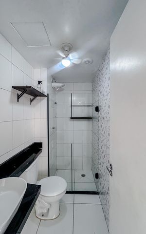 Apartamento para alugar com 36m², 2 quartos e sem vagaBanheiro
