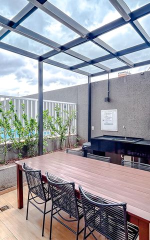 Apartamento para alugar com 36m², 2 quartos e sem vagaÁrea comum - Churrasqueira