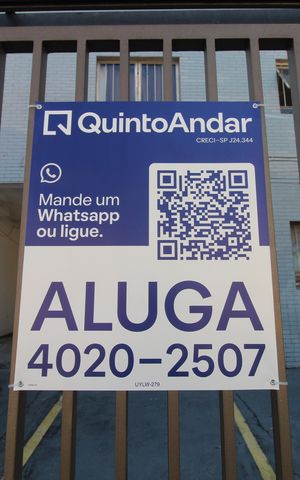 Studio para alugar com 45m², 1 quarto e 1 vagaPlaquinha