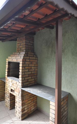 Casa à venda com 124m², 3 quartos e 3 vagasChurrasqueira