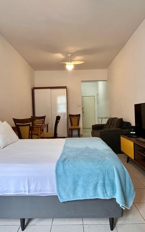 Apartamento para alugar com 42m², 1 quarto e sem vaga