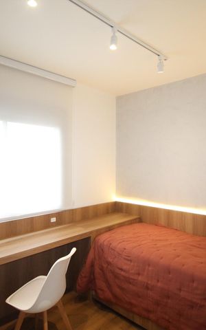 Apartamento à venda com 79m², 3 quartos e 2 vagasQuarto 2