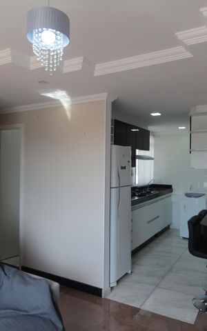 Apartamento para alugar com 55m², 2 quartos e 1 vagaSala
