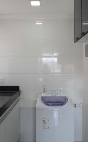 Apartamento para alugar com 55m², 2 quartos e 1 vagaCozinha e Área de Serviço