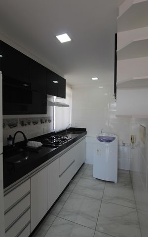 Apartamento para alugar com 55m², 2 quartos e 1 vagaCozinha e Área de Serviço