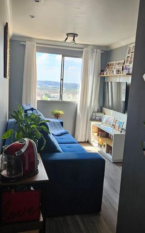 Apartamento à venda com 43m², 2 quartos e 1 vagaSala
