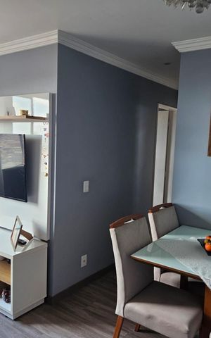 Apartamento à venda com 43m², 2 quartos e 1 vagaSala