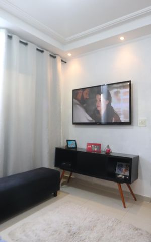 Casa de condomínio à venda com 138m², 3 quartos e 1 vagaSala