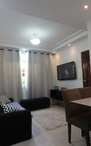 Casa de condomínio à venda com 138m², 3 quartos e 1 vagaSala