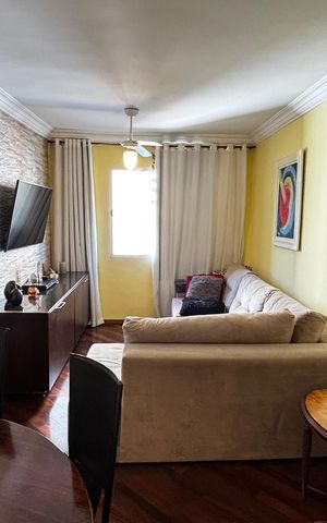 Apartamento à venda com 58m², 2 quartos e 1 vagaSala - Sala de Jantar