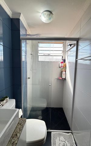 Apartamento à venda com 58m², 2 quartos e 1 vagaBanheiro