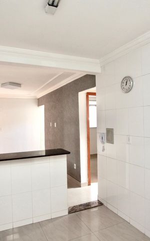 Apartamento à venda com 60m², 2 quartos e 1 vaga Apartamento à venda com 60m², 2 quartos e 1 vagaCozinha e Área de Serviço